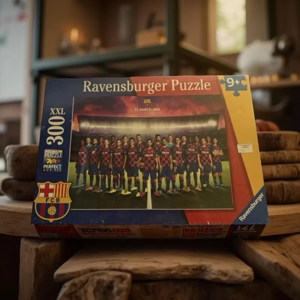 Sealed FC BARCELONA Soccer/Football Team 1000 PC Jigsaw Puzzle by Ravensburger